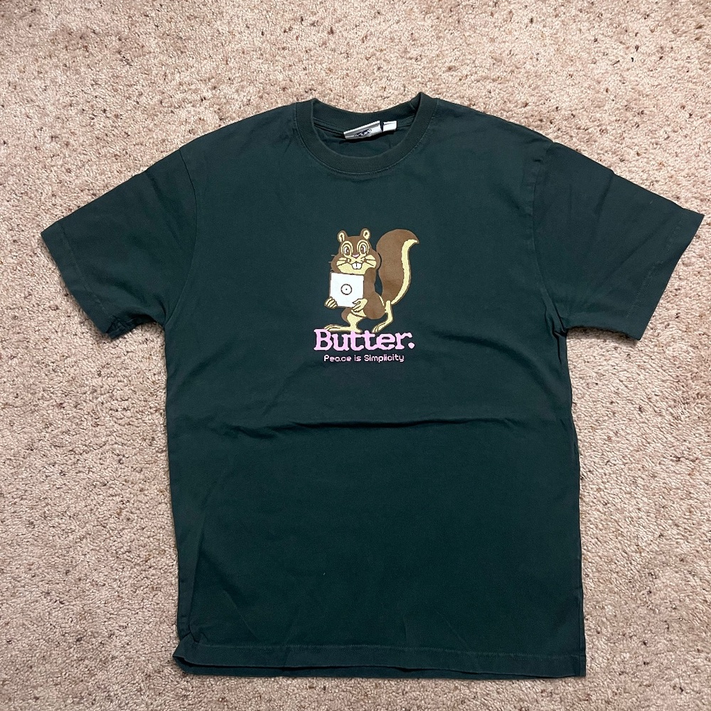 Butter Goods Simplicity T-Shirt (Forest Green)